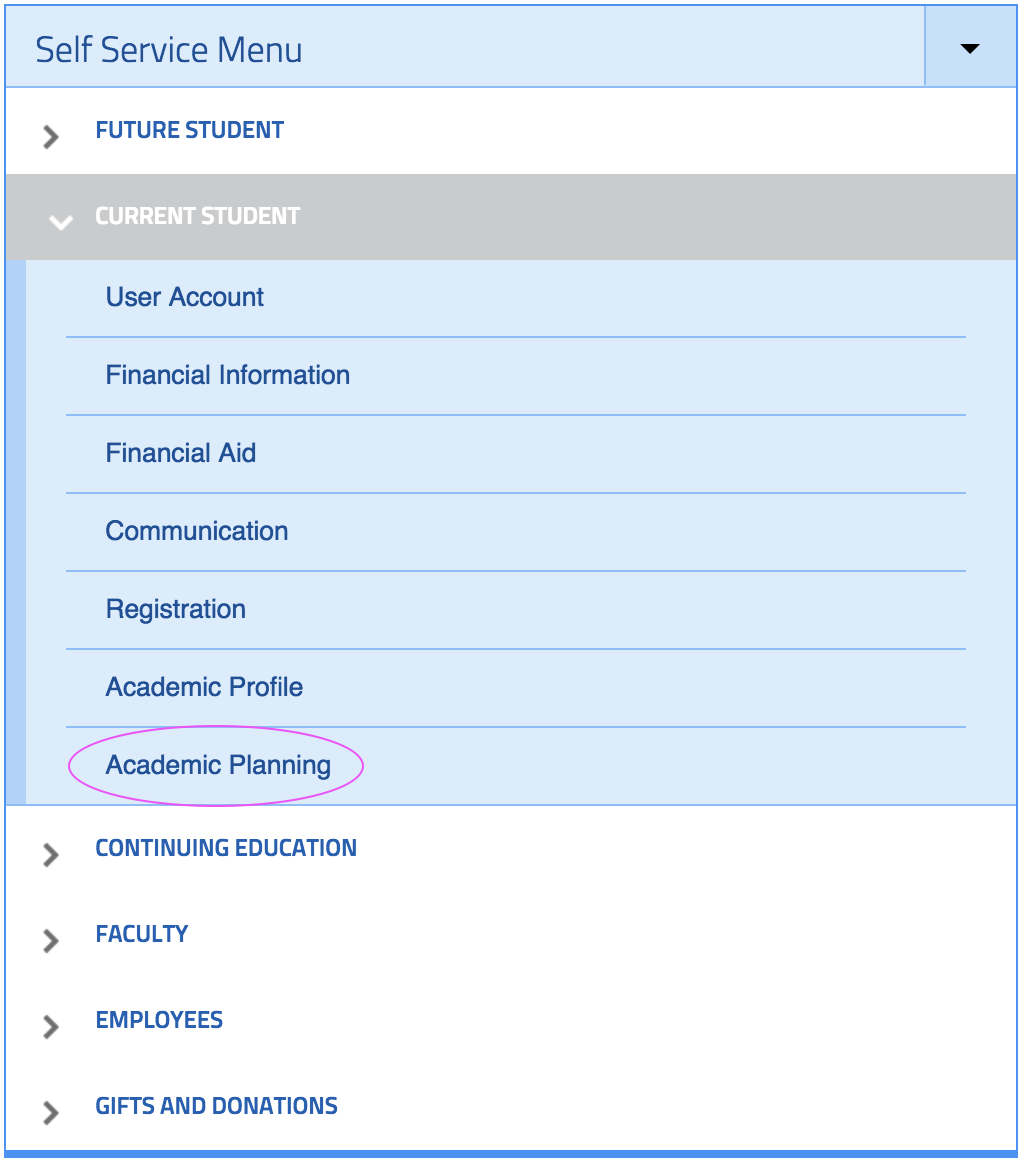 Academic Planning - Screenshot Screen Shot 2018 01 09 at 3.01.32 PM