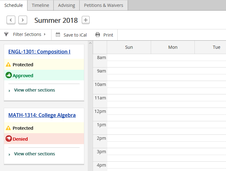 Schedule zoomed Schedule zoomed