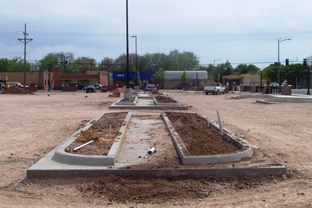 Preparations for landscaping