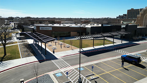 Innovation Hub Drone Shot 1