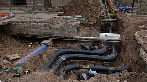 Chiller Plant Pipes