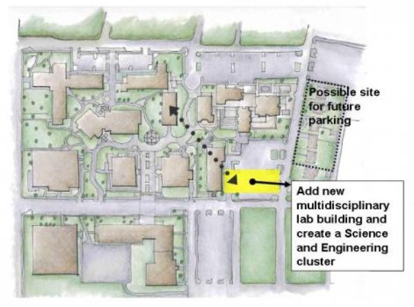 Graphic-Washington Campus Parking Lot