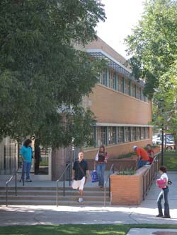 Warren Hall Building View
