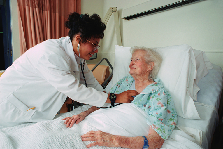 Senior in Hospital