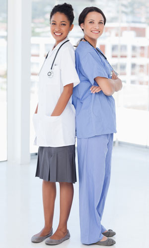 standing nurses web