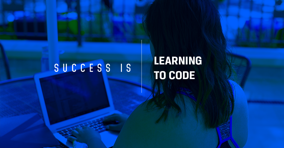Success Is Learning to Code