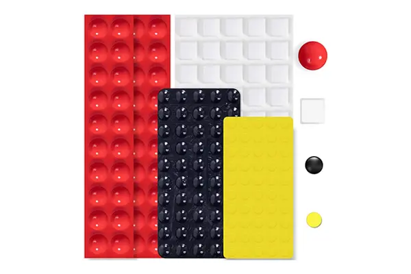 A variety of Bump Dots that are designed to help people with low vision or blindness.