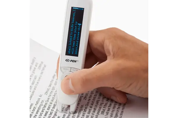 A C-Pen Reader on white background.