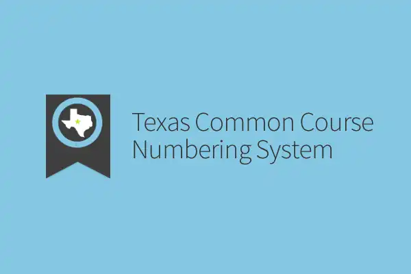 Texas Common Coures Number System Logo