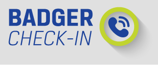 Badger Check In Logo