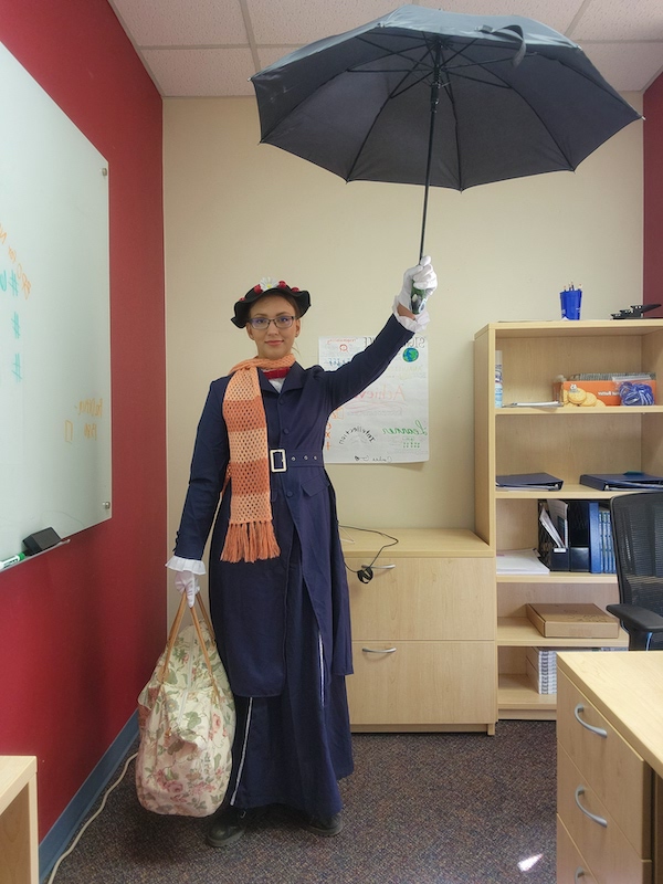 Carlee Garrison as Mary Poppins
