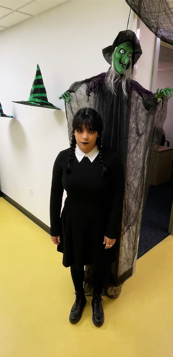 Yesenia as Wednesday