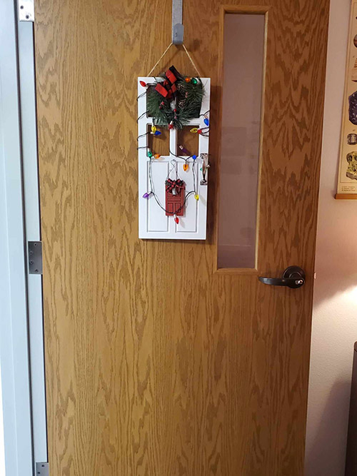 Door  Decorated with Door Decorated with Door