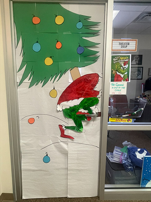 Sandras door