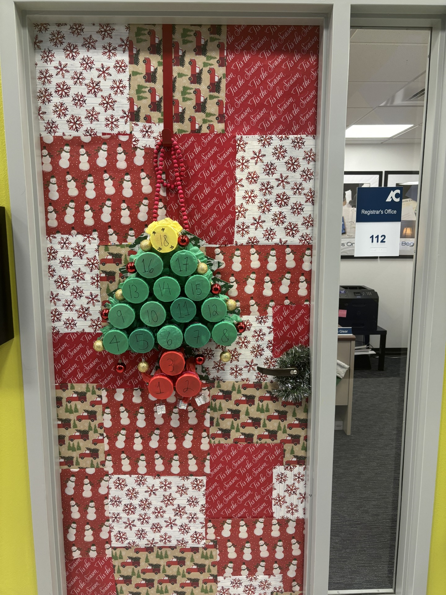 Very Merry Advent Tree