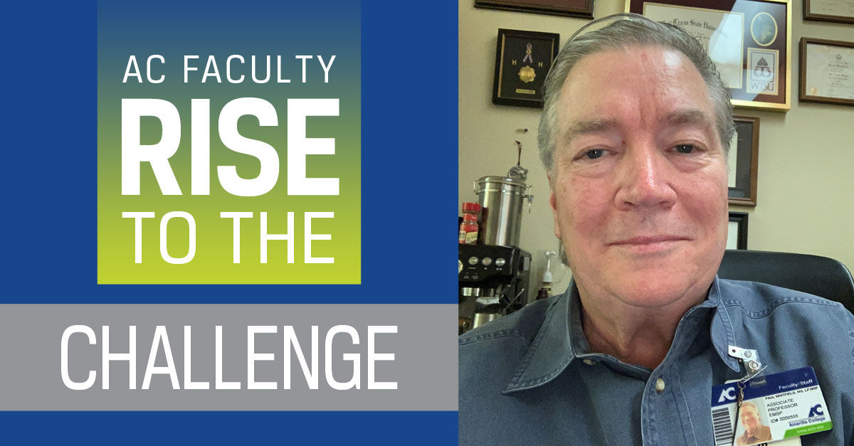 Paul Whitfield Rise to Challenge Paul Whitfield Rise to Challenge