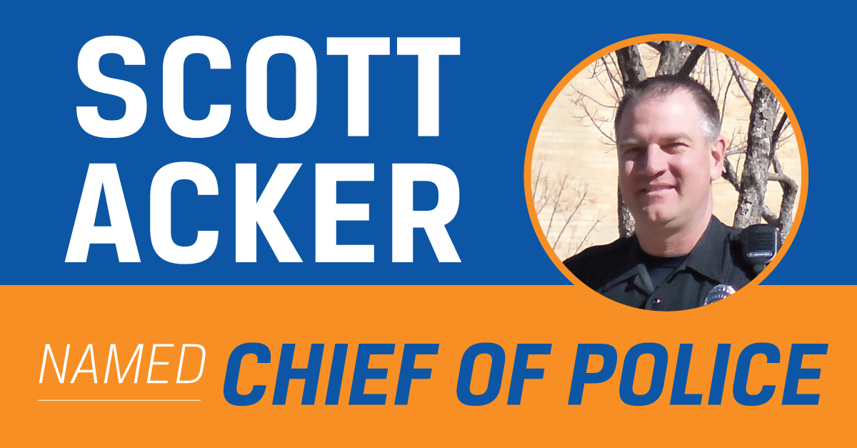 Scott Acker named chief Scott Acker named chief
