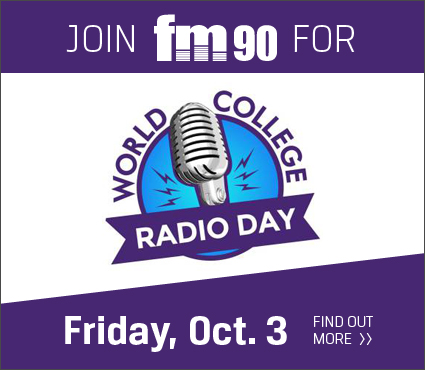 Join FM90   College Radio Day