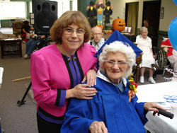 Evie with AC's Paula Sosebee