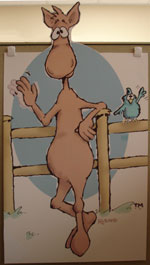 Two Bits drawn by Rushe Hudson