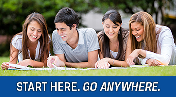 Start Here. Go Anywhere Web Graphic