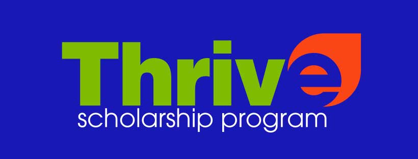 THRIVE Logo Blue